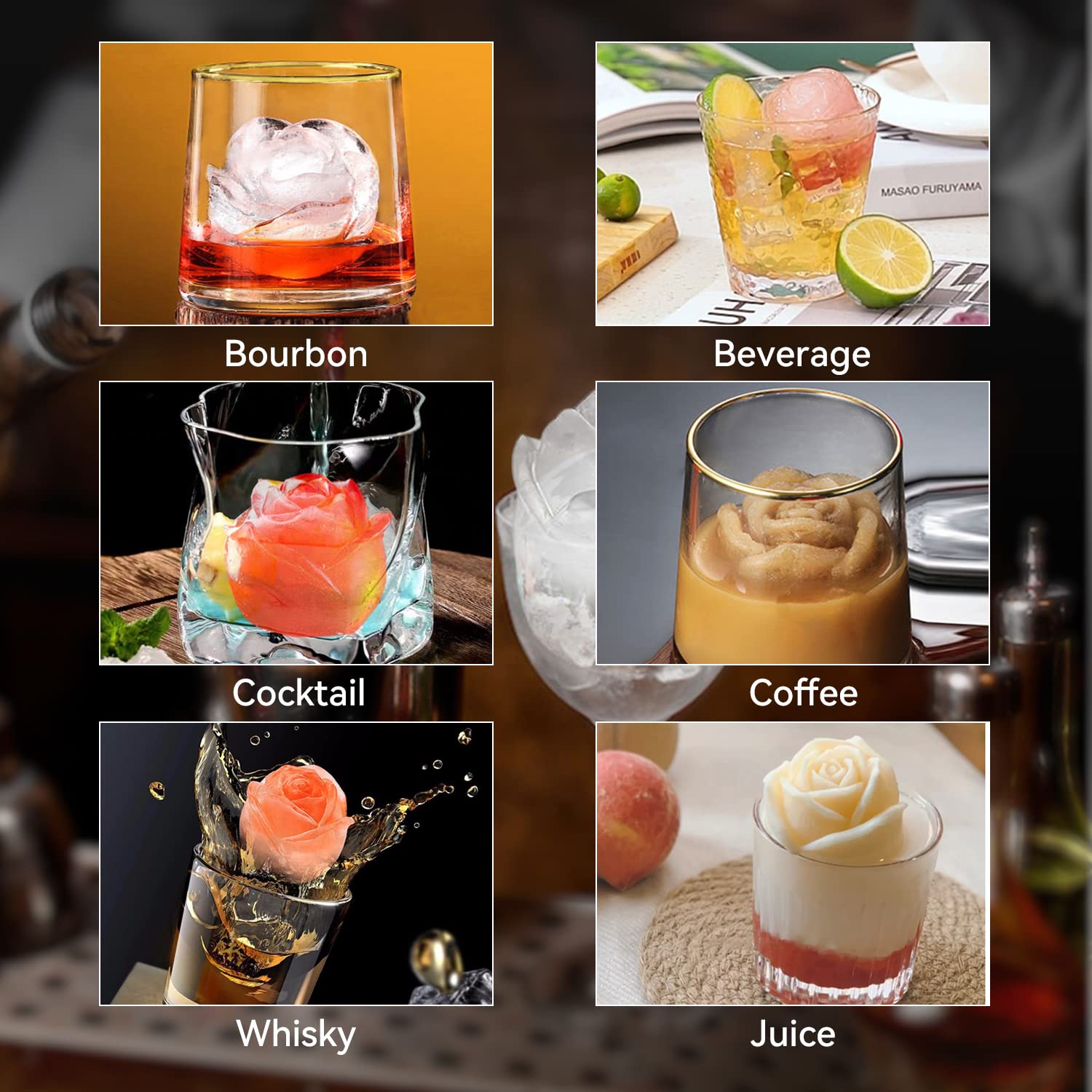 Bac à Glaçons En Forme De Cœur Avec Couvercle – 21 Trous En