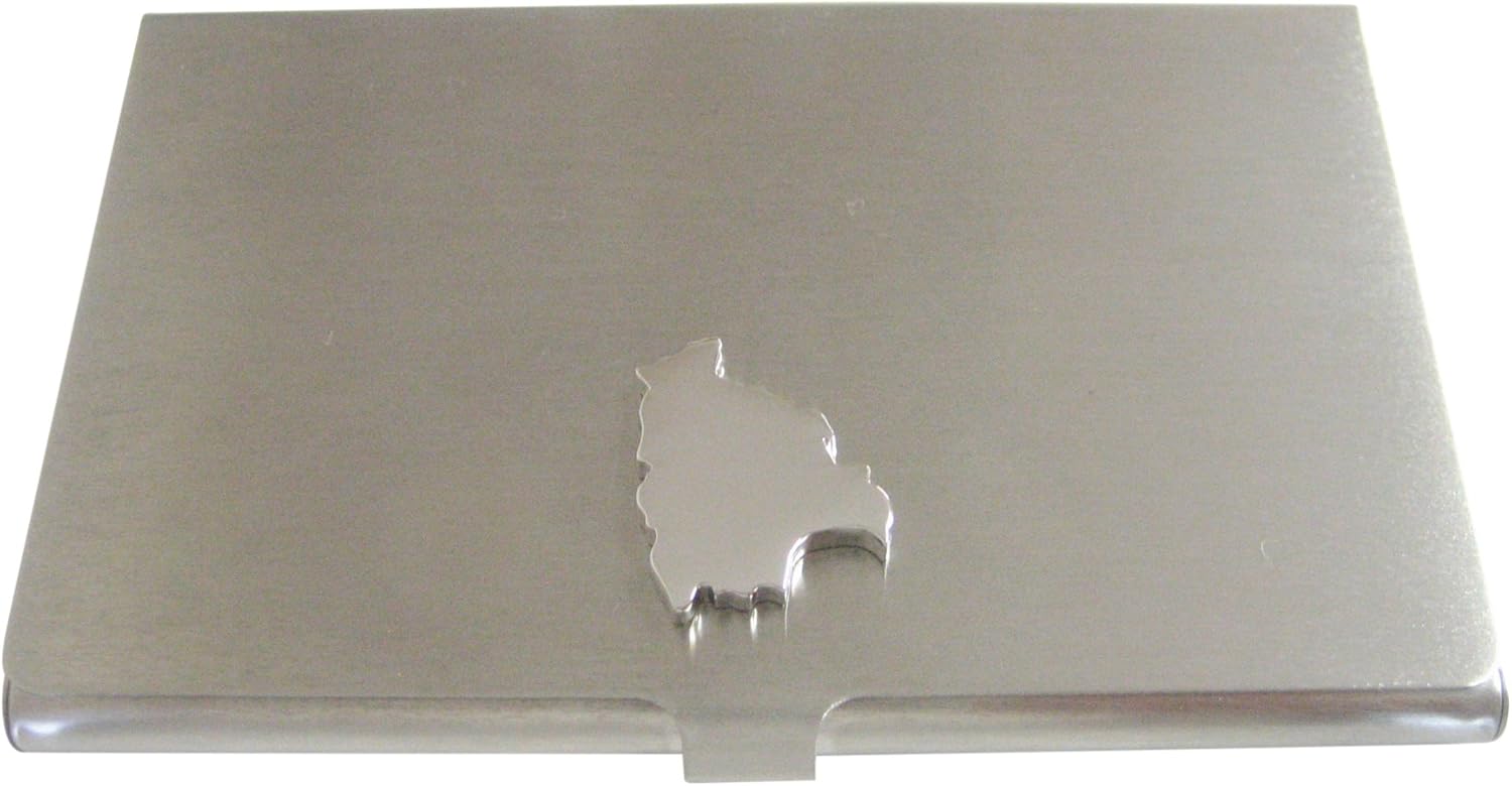 Kiola Designs Bolivia Map Shape Business Card Holder