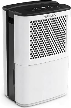 AIRPLUS 4500 Sq. Ft Dehumidifiers for Home, 70 Pints Dehumidifier for Basement with Drain Hose, Continuous Drainage, Intelligent Humidistat, Dehumidifier for bathroom, bedroom, Large Room