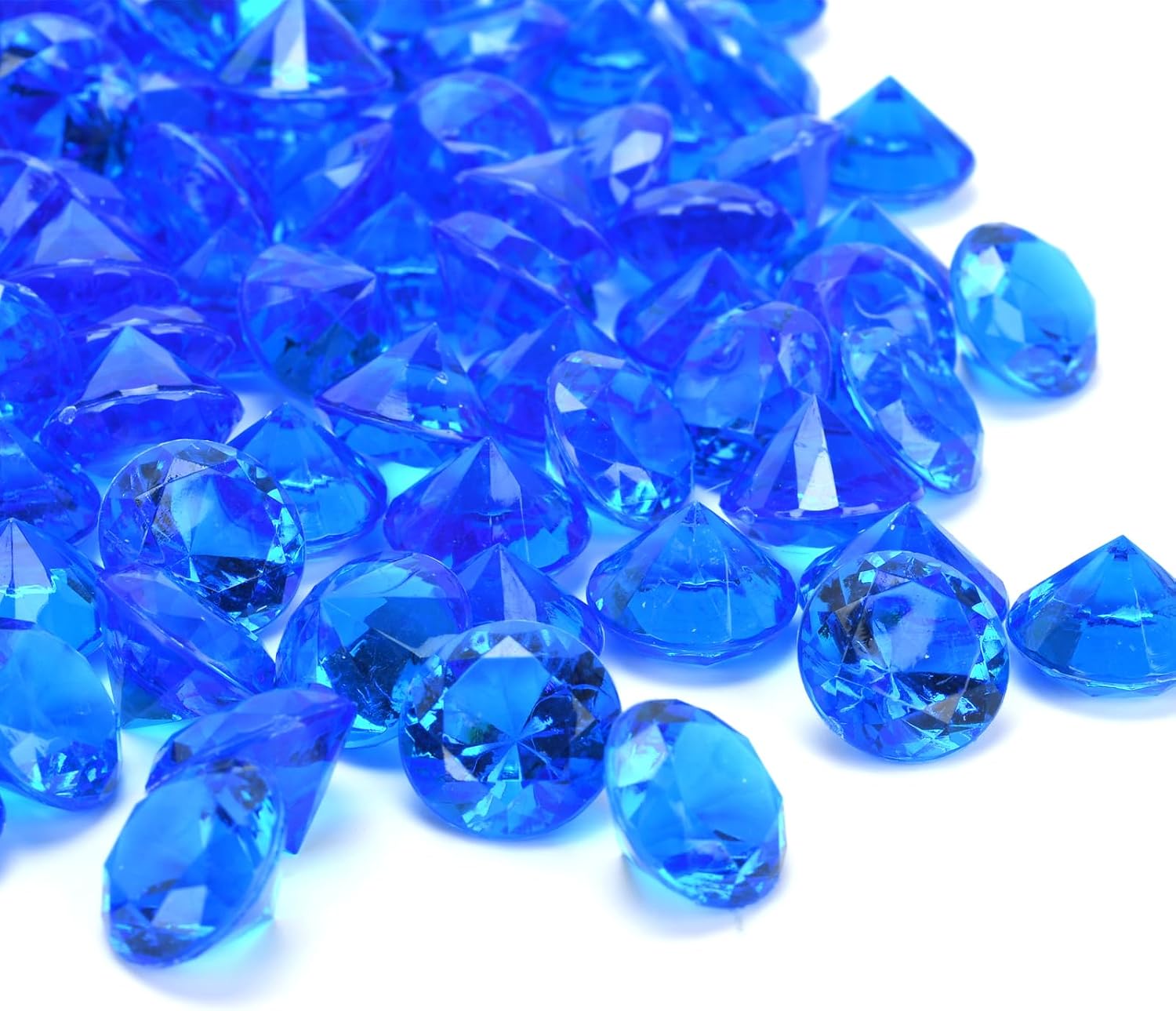 Fake Diamond, 1700PCS 10mm Clear Acrylic Diamonds Crystals Gems for Vase Fillers,Table Scatter, Party Favor, Wedding Decoration, Photography Props, DIY Crafts-10mm