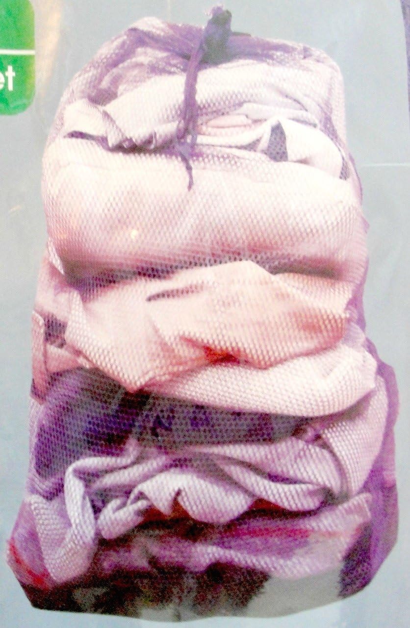 Essentials Extra Large Mesh Laundry Bag (Purple) Home