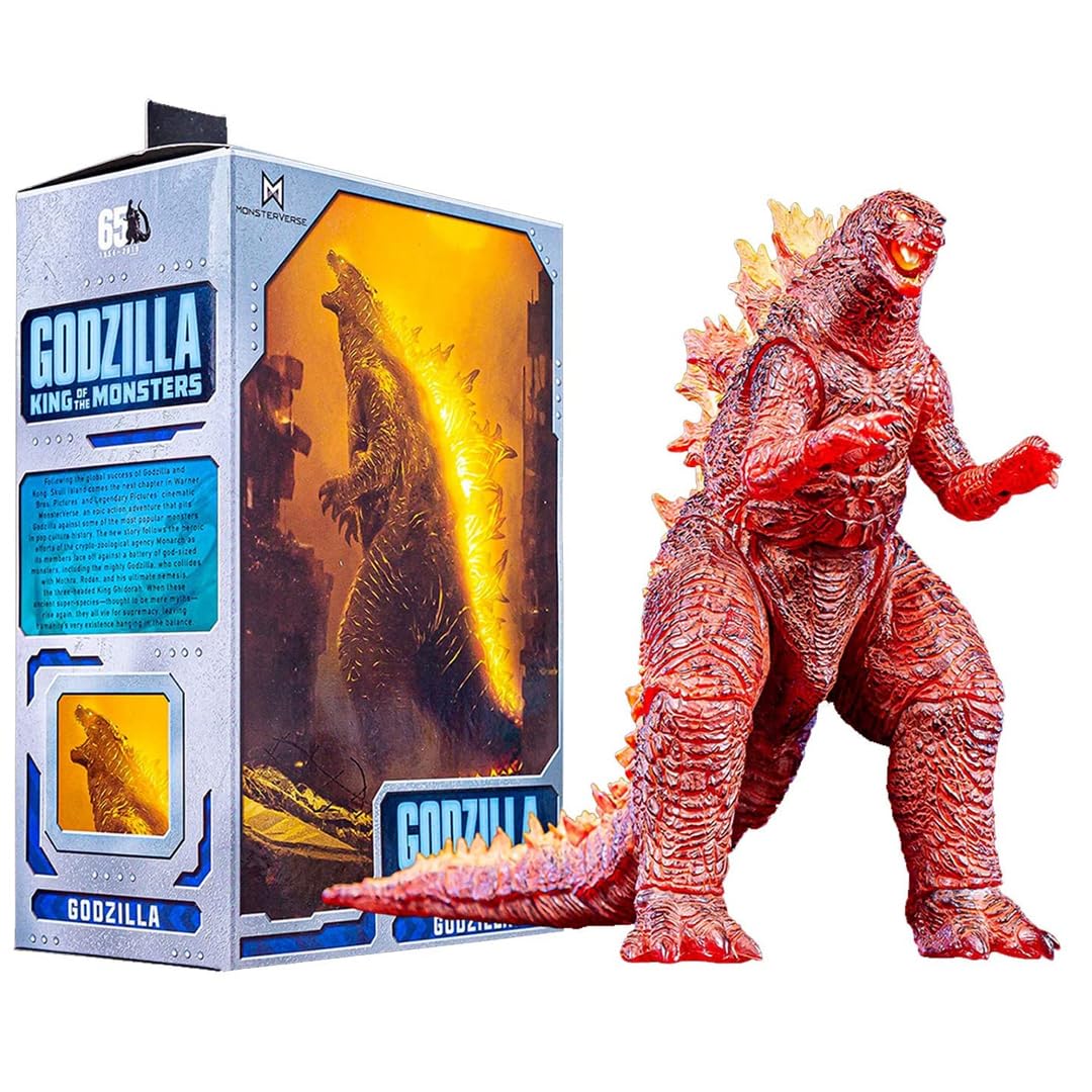 Breatoi Action Figures : GOD'ZILLA King of The Monsters GOD'ZILLA 2019 Movie Movable Action Figure