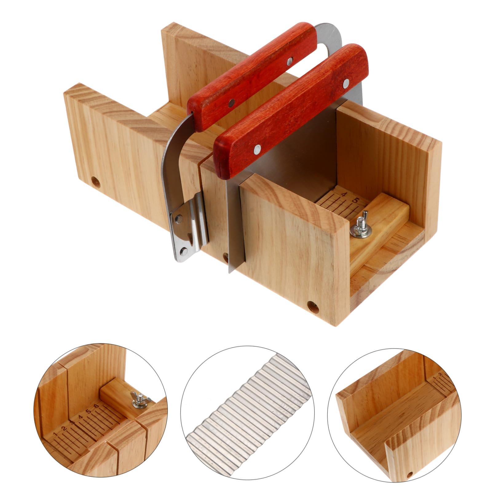 LIFKOME Juego de Herramientas Fácil de Usar y Corte Preciso Material Sintético para Cortar Jabón Artesanal Adecuado para Manualidades y Fabricación de Jabón Casero