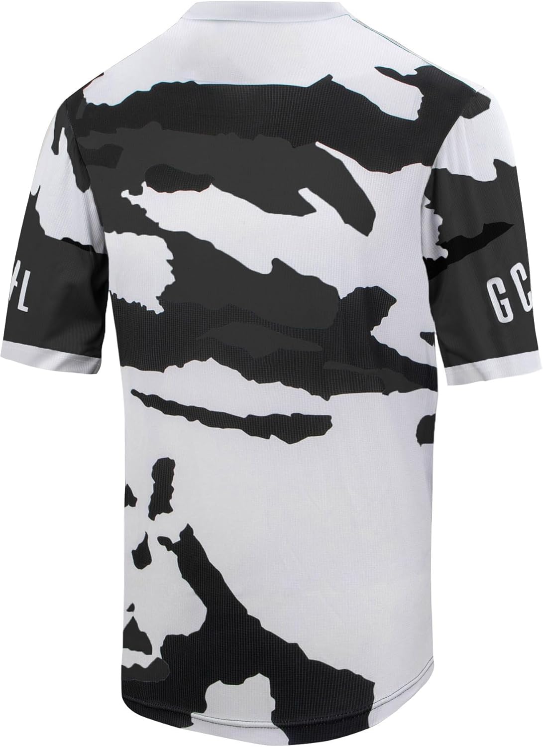 GCRFL Mens Cycling Jersey Shirt Short/Long Sleeves Downhill, Off-Road, MTB Jersey Racing Riding Mountain Bike Motocross Shirt