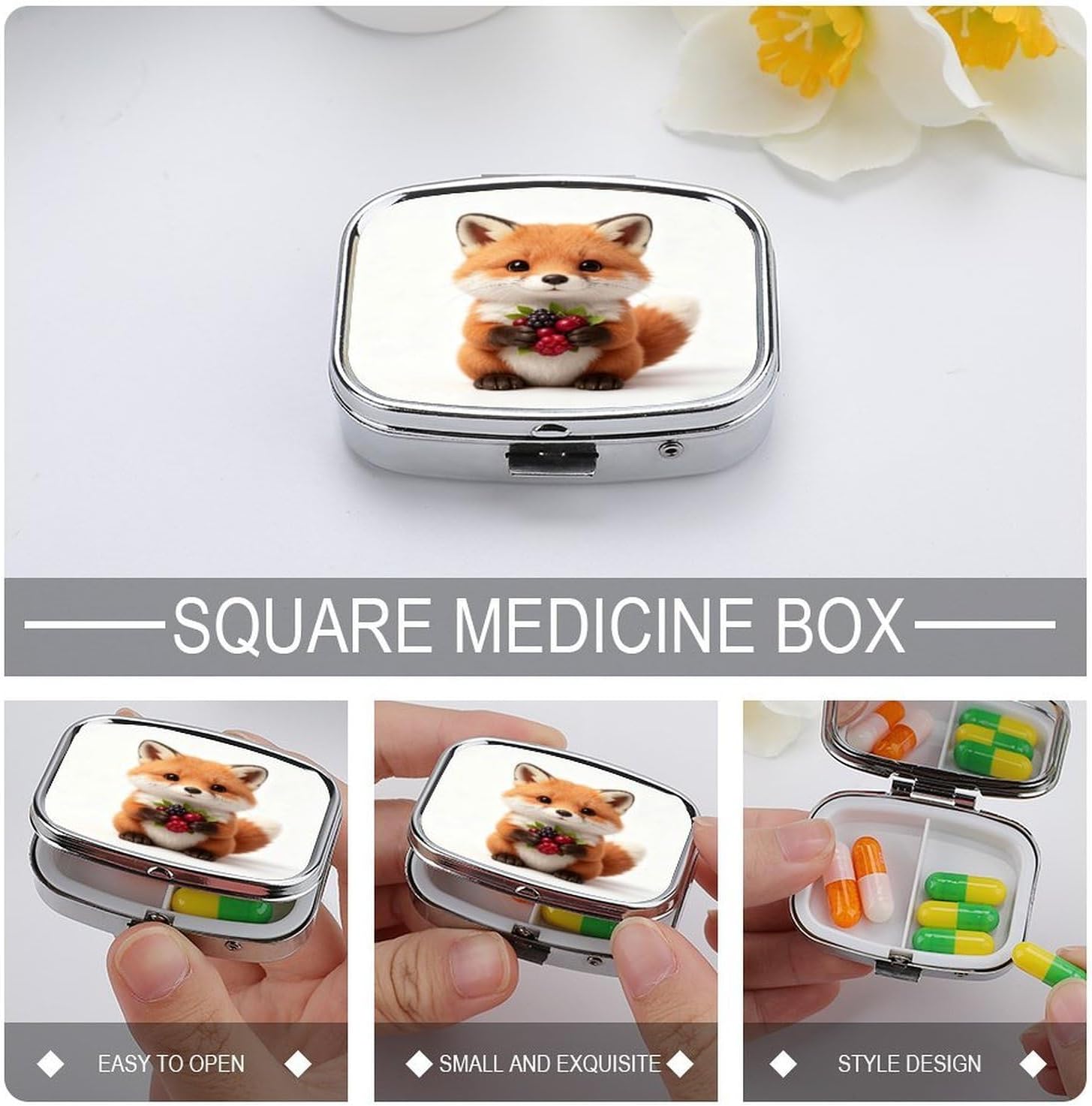 Funny Animal Pill Case Pill Organizer image 4