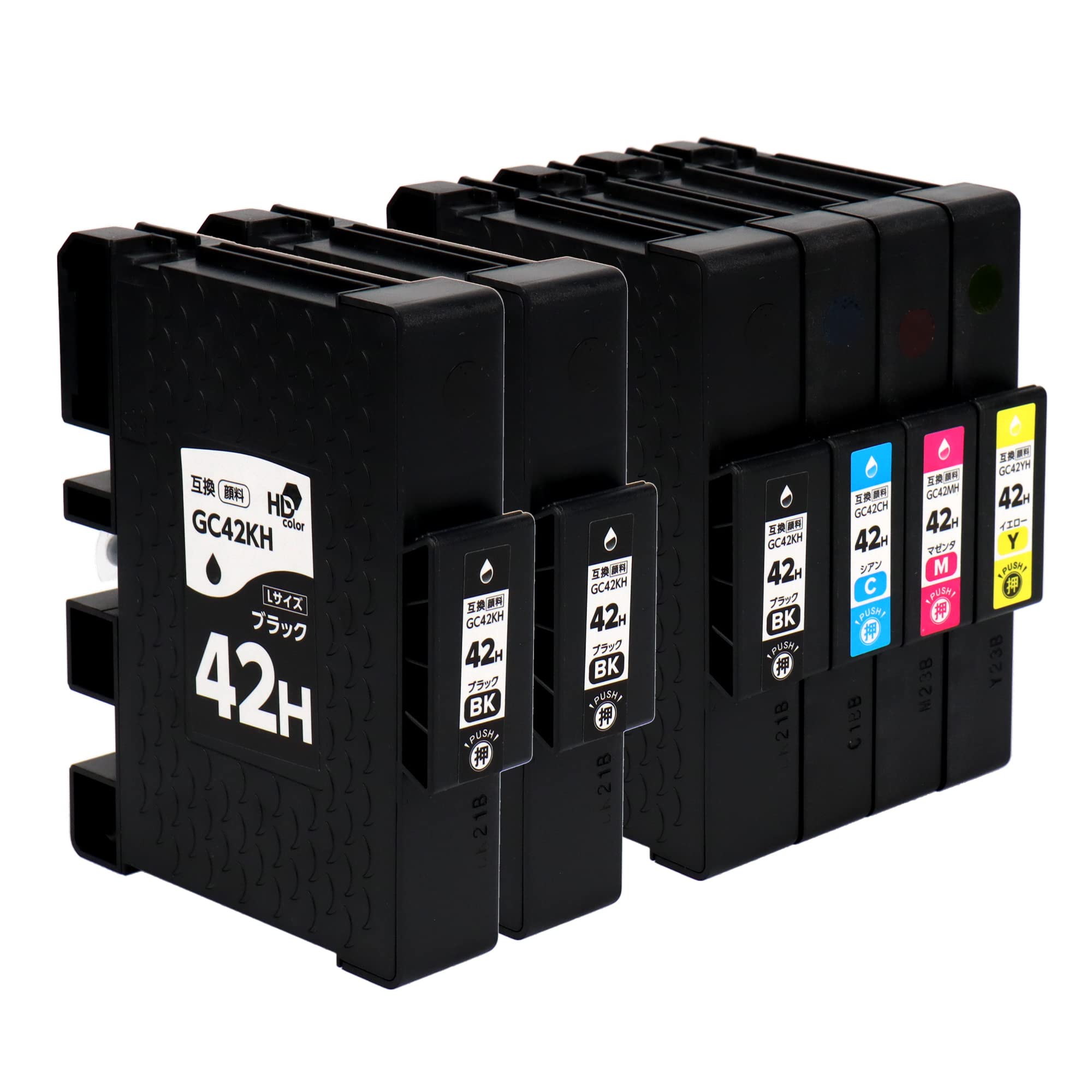 RICOH リコー　SGカートリッジ 4色セット(おまけ付き) Amazon.co.jp: RICOH 純正インク SGカートリッジ GC41H 4色