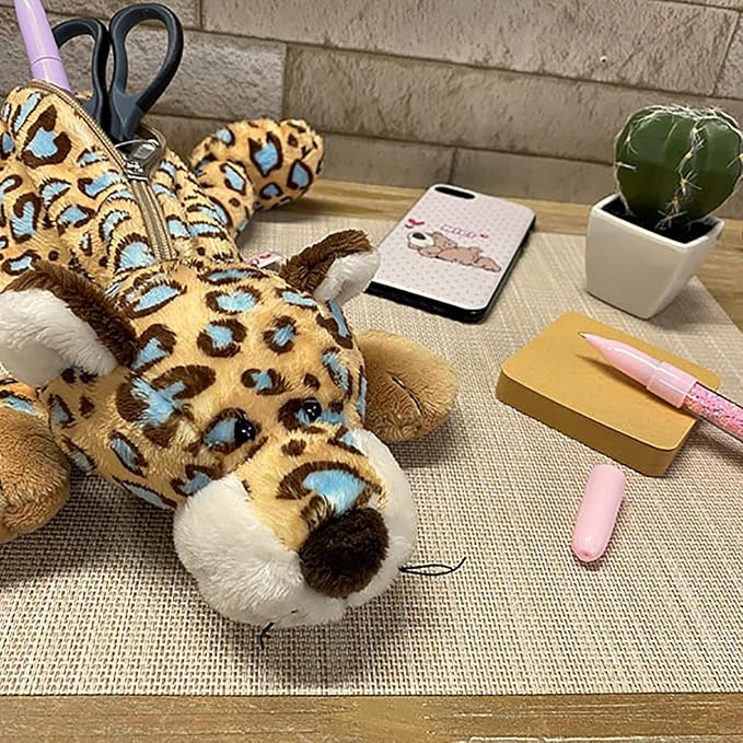 Amazon Co Jp Nici ニキ ワイルドフレンズ レパード フィギュアポーチ