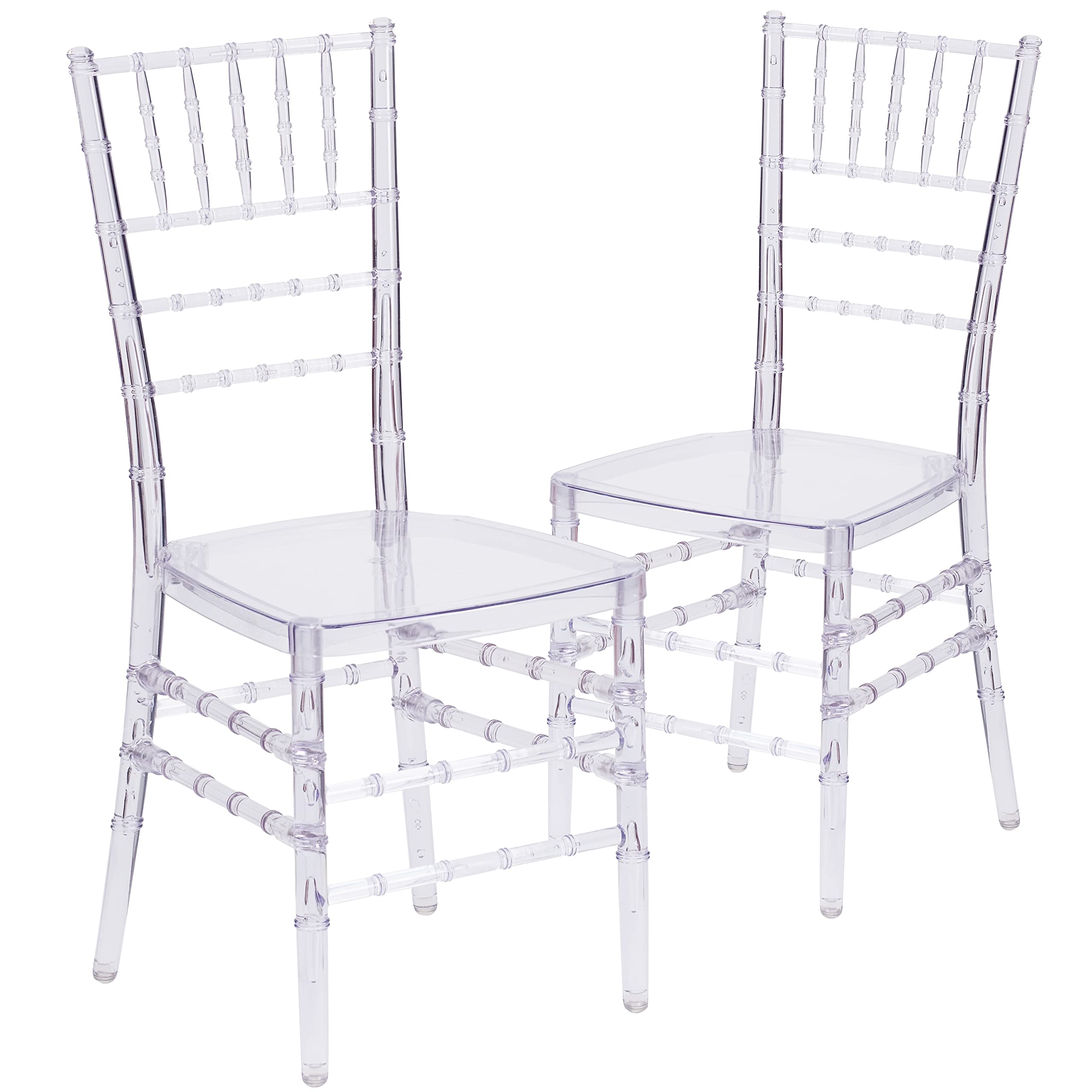 Flash Furniture Flash Elegance Crystal Ice Stacking Chiavari Chair