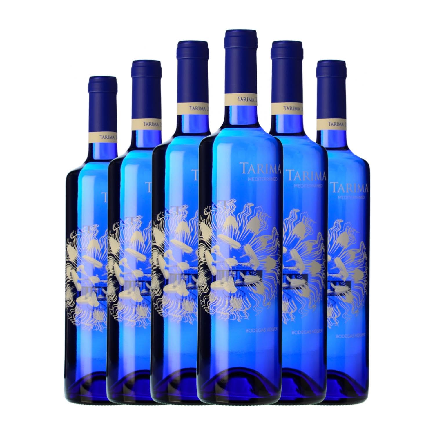 Volver Tarima Mediterráneo Alicante Joven 75 cl Vino blanco (Caja de 6 Botellas de 75 cl)