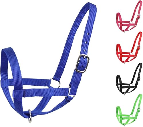 Vista 12 de Derby Originals Cabestros Ajustables de Nylon para Ganado Bovino Rosado