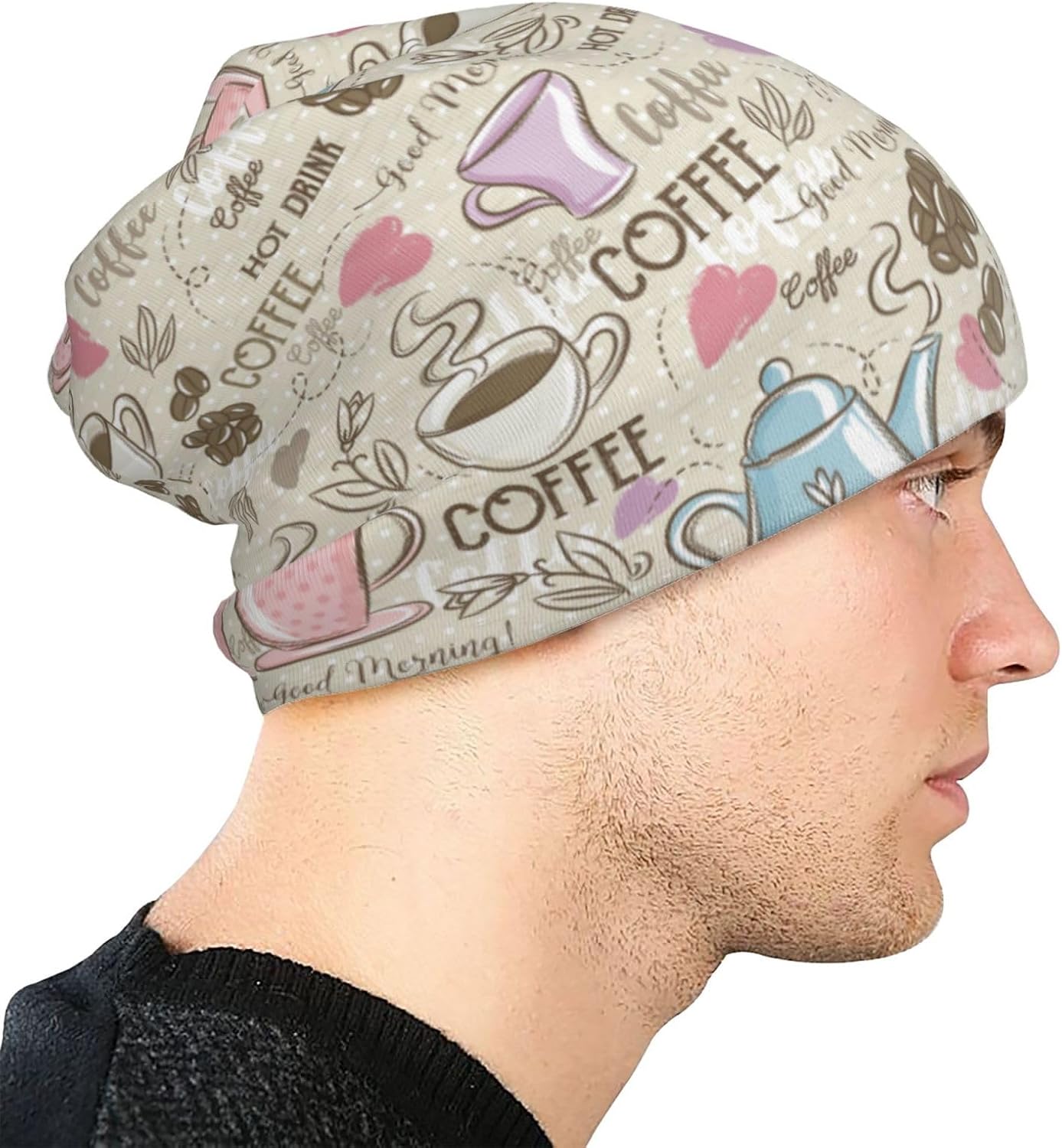 FDNUPIAN Beanie Hat Cap Winter Softknit Stocking Cap Slouchy Headwear for Adult Outdoor - Image 8