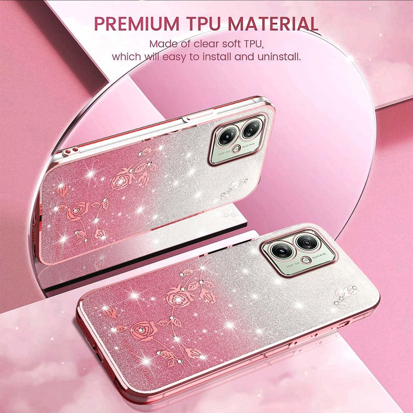 Custodia Cover per Motorola Edge 60/60 Fusion in TPU silicone morbido