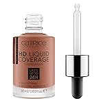 Catrice | HD Liquid Coverage Foundation | High & Natural Coverage | Vegan & Cruelty Free (095 | Deep Mahogany)