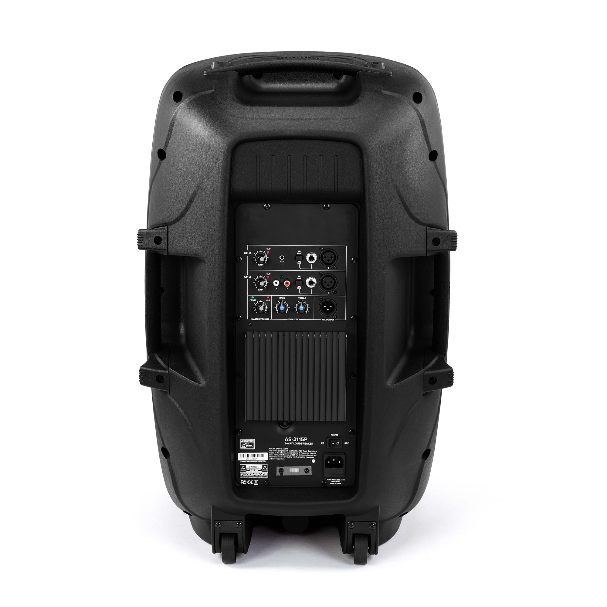 Gemini Sound AS-2115P: Altoparlante attivo da 15” da 2000 Watt