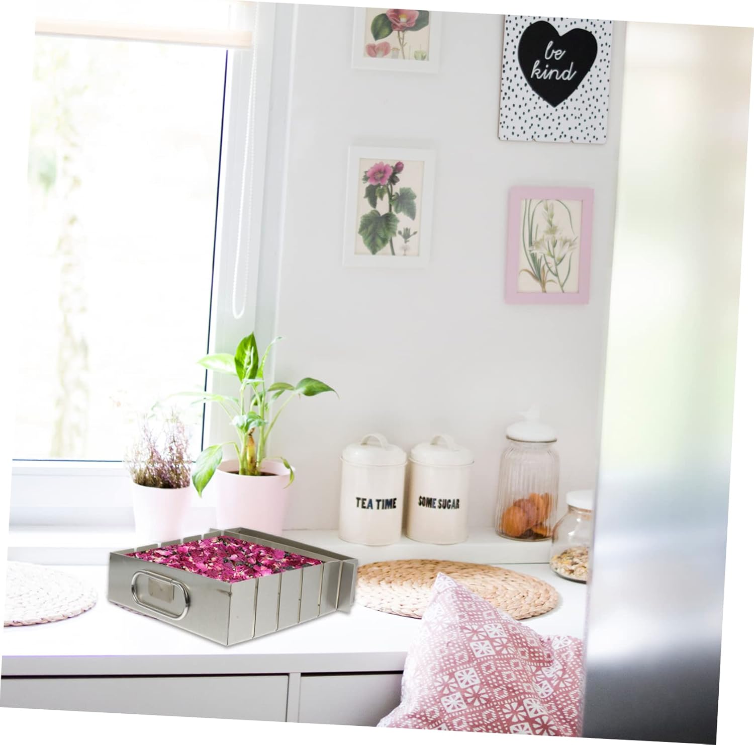 1 Set Sheet Donkey-hide Gelatin Making Tools Ice Slice Nougat Making Tool Hand Cookie Brownie Tray Nougat Pan Baking Pan Nougat Stainless Steel Silver