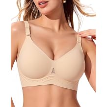Jelly Bras for Women No Underwire Push Up Wireless Bralette Seamless Everyday Bra Full Coverage