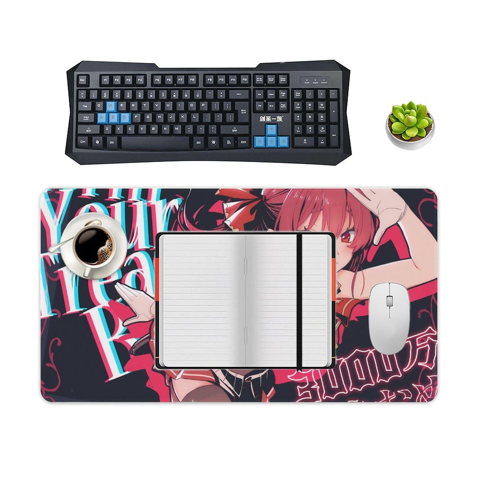 Amazon.co.jp: マウスパッド 大型 VTuber 宝鐘マリン マウス用パット