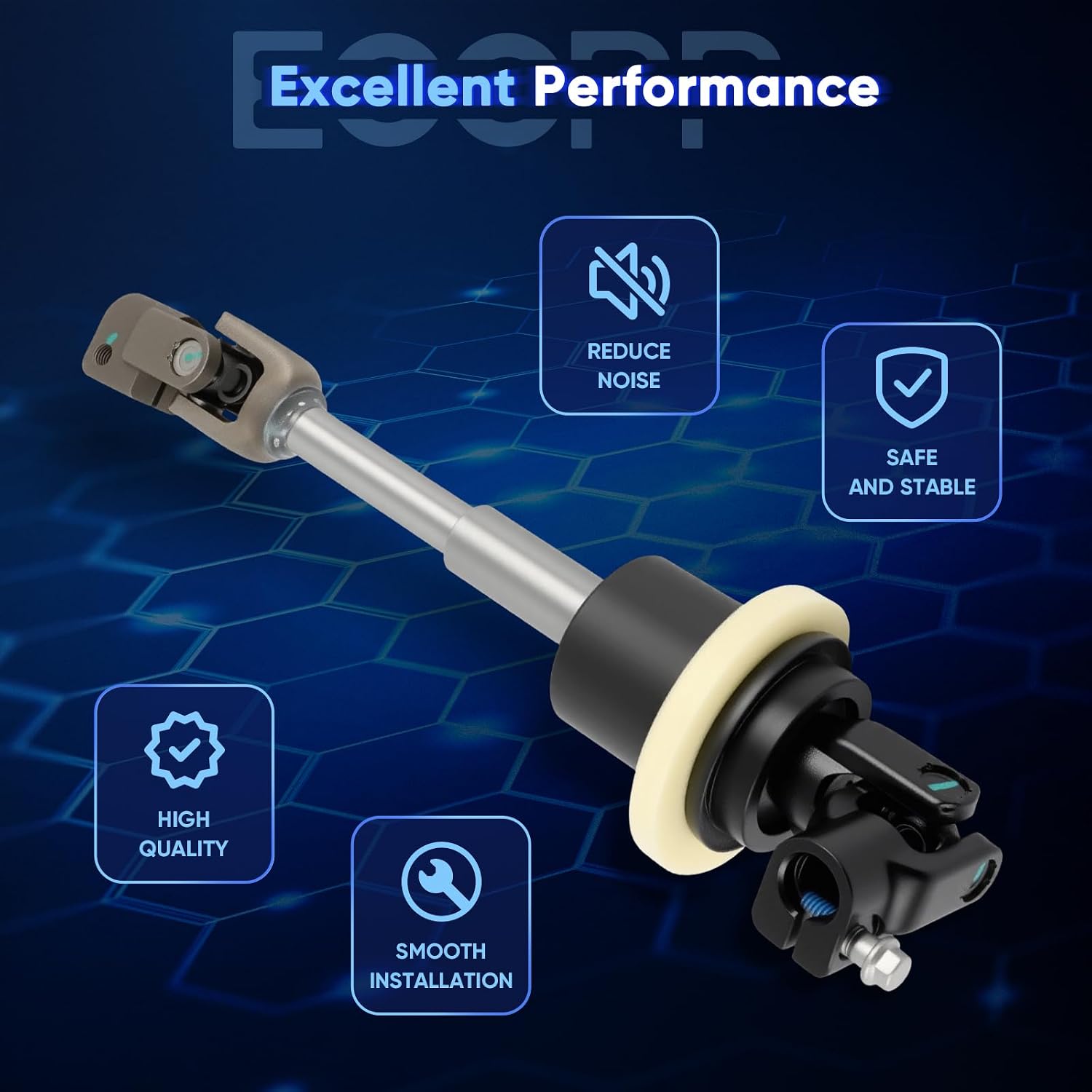 ECCPP Steering Shaft Column 19178081 20821325 20938080 22687711 25891084 25962603 Fit for for Chevrolet Malibu 2004-2012 for Pontiac G6 2005-2010 for Saturn Aura 2008-2009