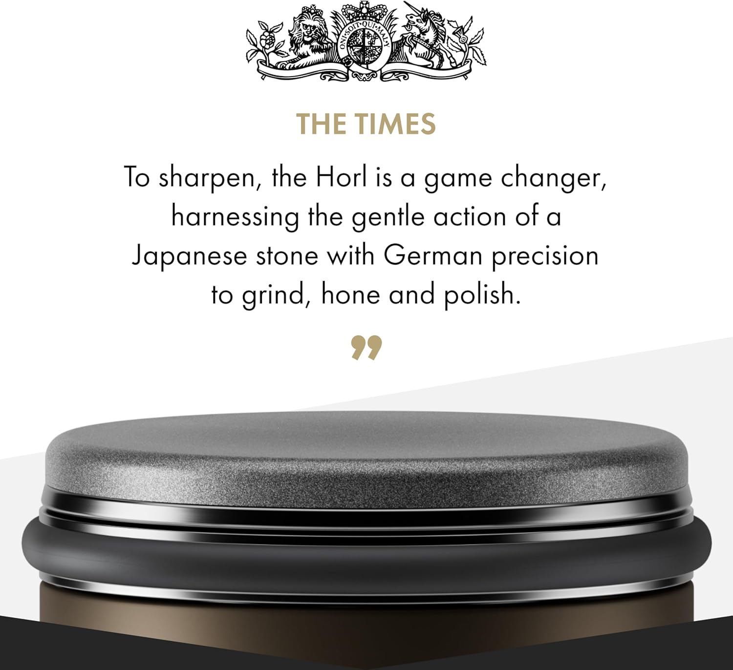 HORL 2 Pro Rolling Knife Sharpener - Kitchen Knife Sharpener for Razor Sharp Edges Made in Germany - Easy Knife Sharpening Kit with 3:1 Planetary Gear with Magnetic Holder with 15 & 20 Degrees