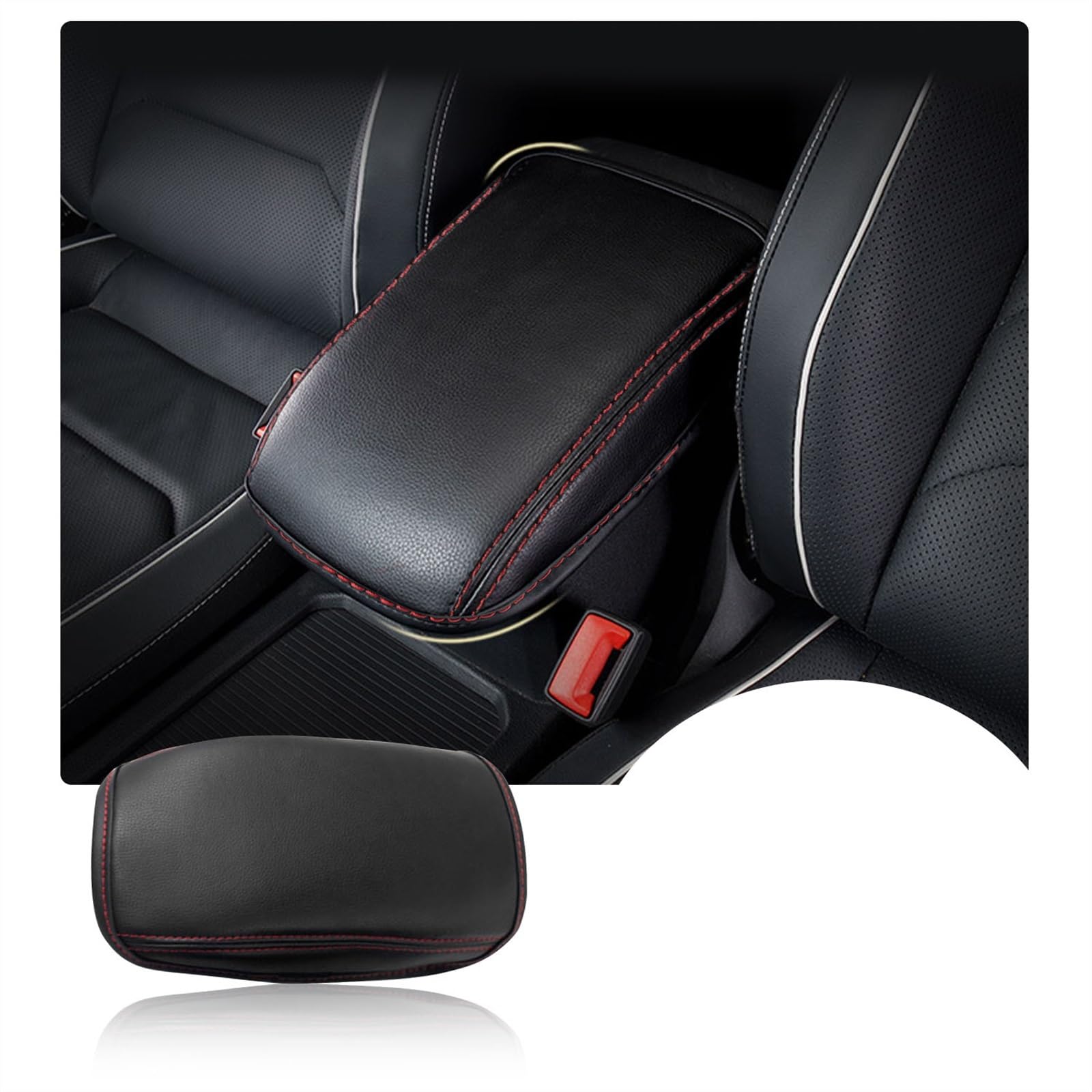 WILSEM Couvercle De Protection De Boîte D'accoudoir De Commande Centrale De Voiture pour VW pour Touran L 2016 2017 2018 2019 2020 Accoudoir