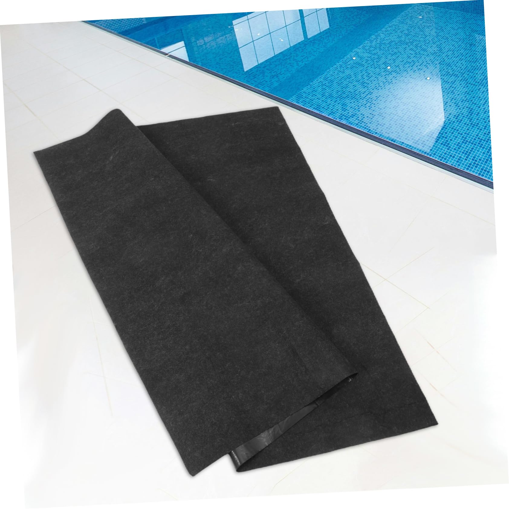 Levemolo Pool Mat Hot Tub Mat for Floor Square Hot Tub Liner Pad High Absorbency