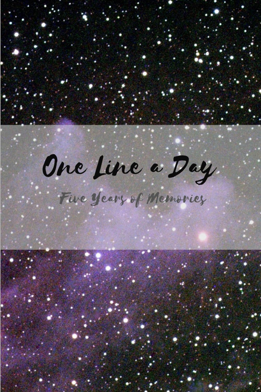 One Line a Day: Five Years of Memories: Nebula Cover | 5 Year Journal, Daily Journal, Yearly Journal, Memory Journal