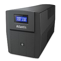 Atlantis Gruppo di Continuità UPS 1200VA/720W, onda sinusoidale pura