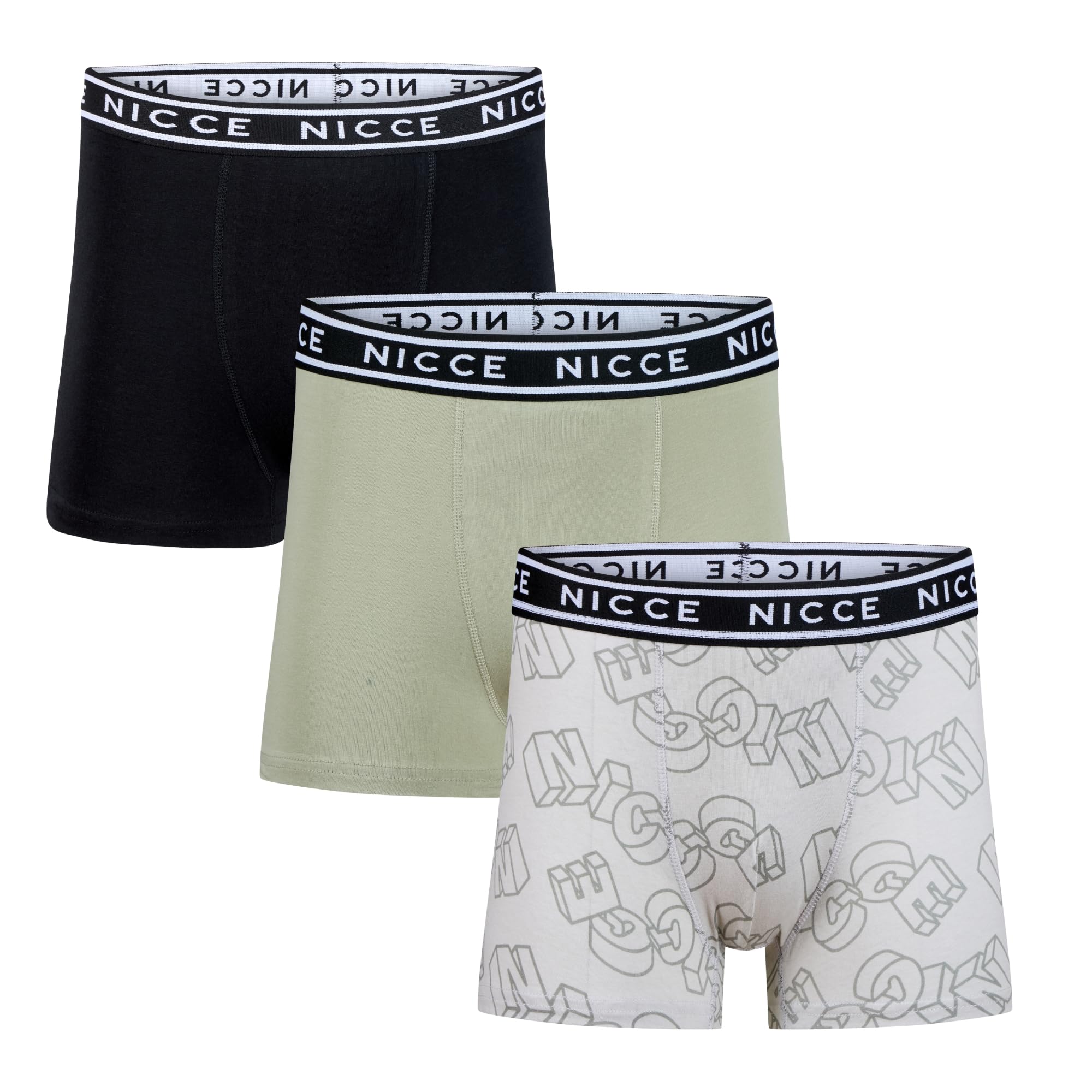 Nicce Men's Boxer Briefs - Cotton Rich - Large