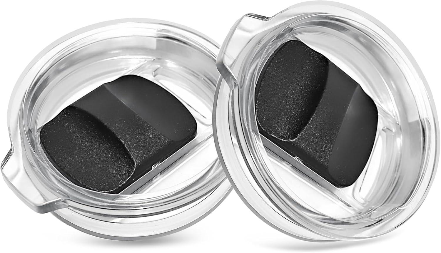 Tumbler Lids for YETI 6 oz/ 8oz/ Stackable Mug & Yeti Rambler 10 oz Tumbler Lid, MagSlider Lids for Yeti Espresso/Coffee Mug 6oz, Replacement Lid for Ye-ti Rambler 10 oz Wine Tumbler (4 Pack)