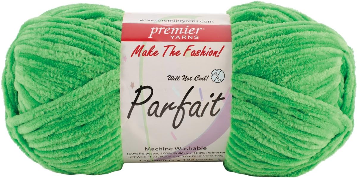 Amazon Premier Yarns パフェ 毛糸 極太 グリーン系 100g 約175m 毛糸 通販