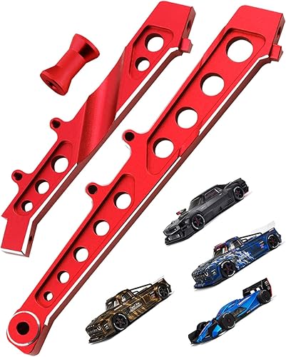 Miniatura 1 de RCMYou Soporte de chasis de aluminio para ARRMA 17 Felony 6S BLXInfraction 6S BLXLimitless Roller, soporte de chasis delantero trasero de aleación,