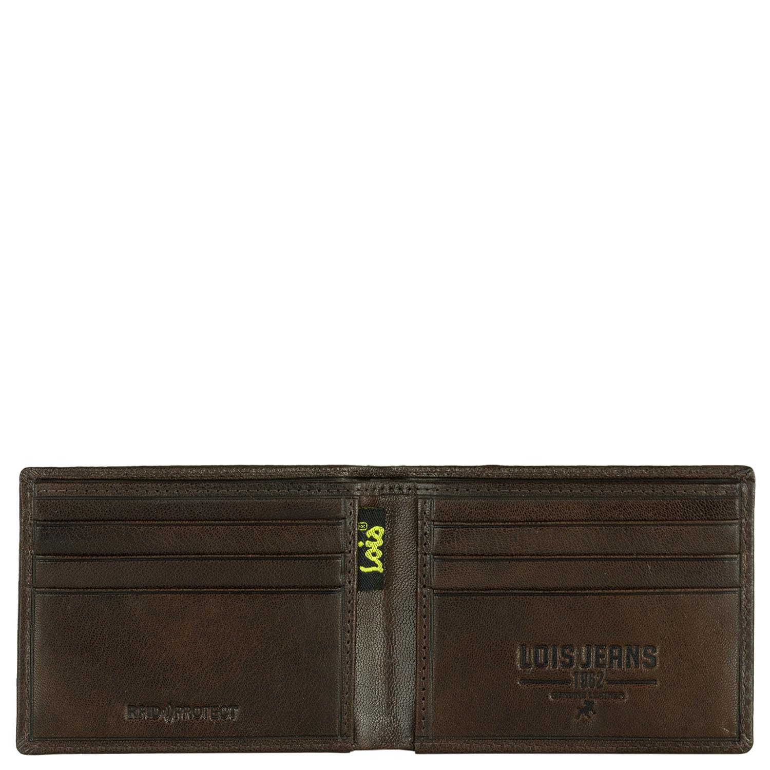 Lois - Carteras para Hombre Piel. Billeteras para Hombre. Cartera Hombre Piel con Monedero y múltiples Compartimentos, billeteras y monederos. Cartera Hombre. RFID 202687