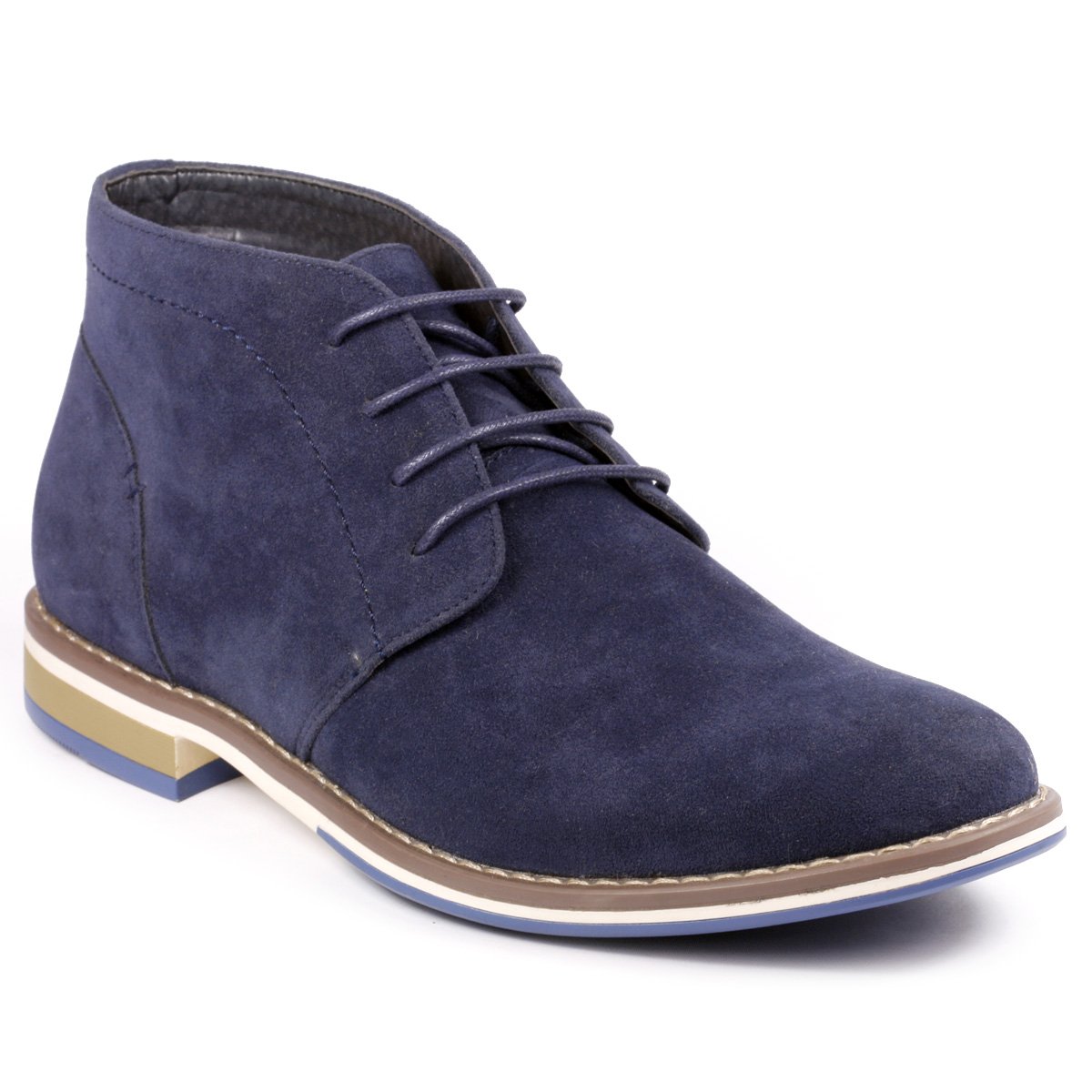 MetrocharmMC131 Men's Lace Up Casual Fashion Ankle Chukka Oxford Boot