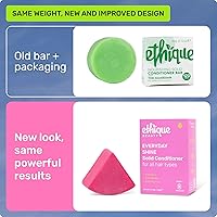 Vista 2 de Ethique Everyday Conditioner Bar for soft, shiny hair with Vitamin C - Plastic-Free, Cruelty-Free, Vegan, 2.12 oz - Formerly The Guardian