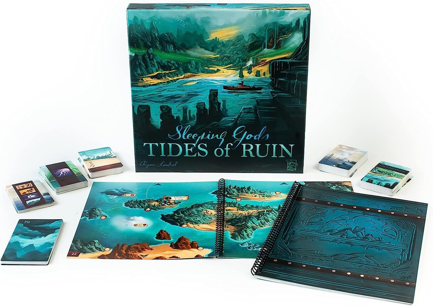 Sleeping Gods: Tide of Ruin by Red Raven Games, Strategy Board Game