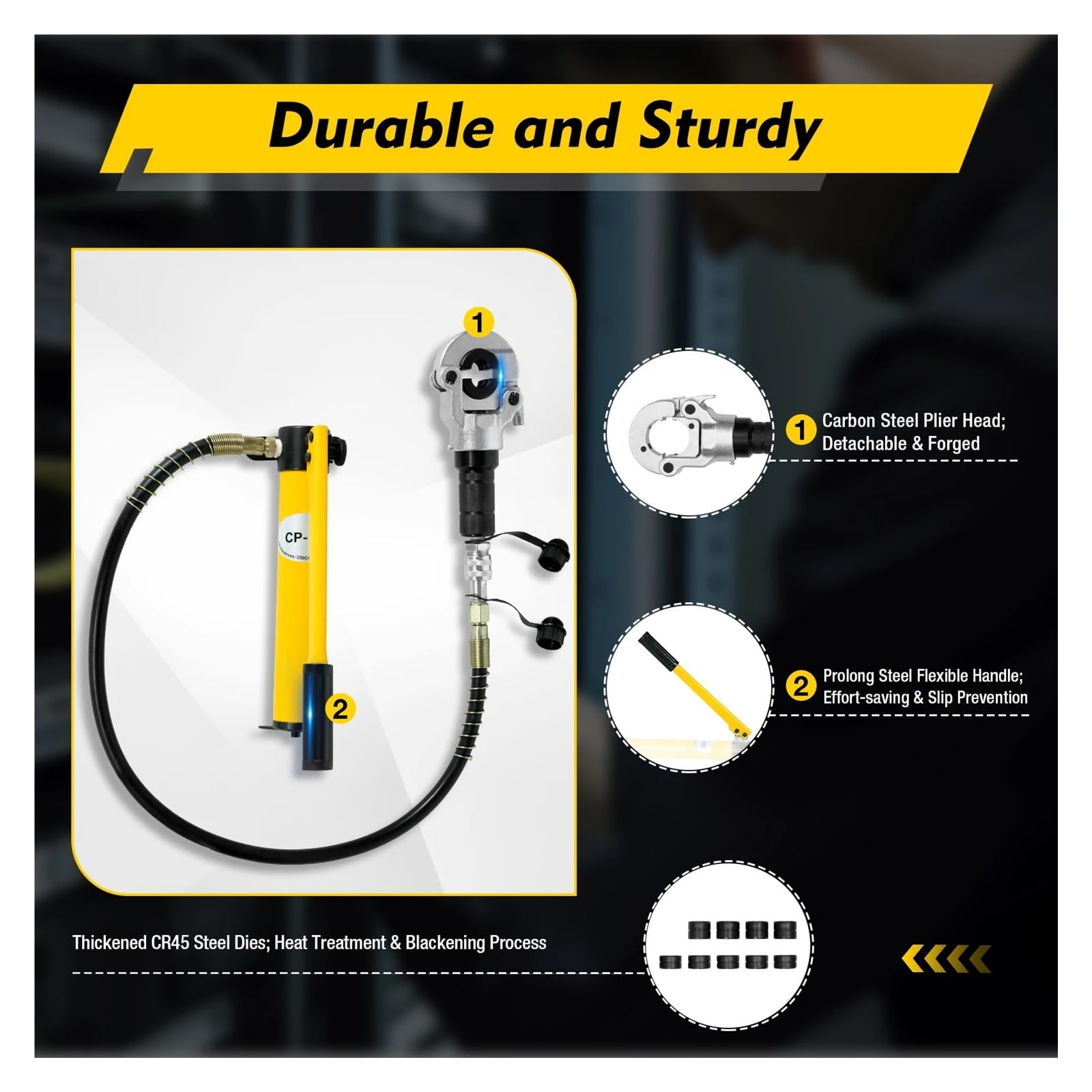 Pressatrice Multistrato 6T idraulico tubo crimpatura pressa morsetto strumento V12-28mm TH16-32mm ganasce
