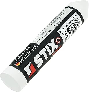 Stix Équipement automobile 1x Craie grasse pour pneus, marqueur de marquage des pneus, craie de marquage blanche