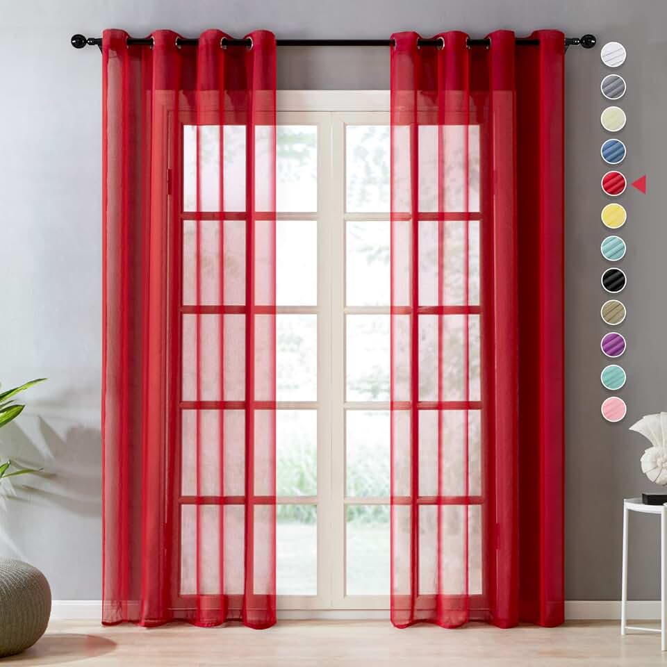 Amazon.co.uk curtains 110 inch drop