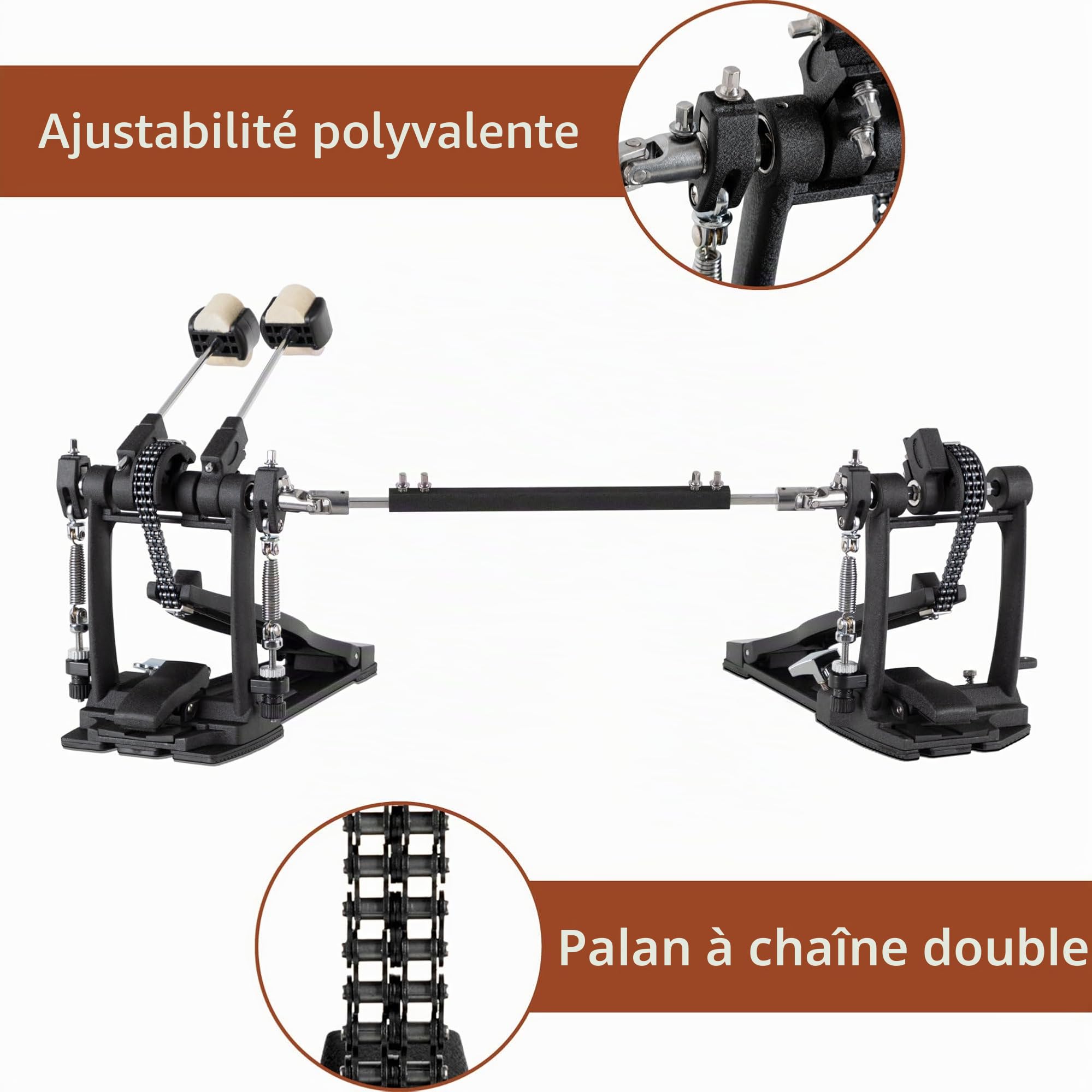 XDrum Pédale double grosse caisse