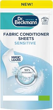 Dr. Beckmann Fabric Conditioner Sheets, Sensitive, 14 Sheets