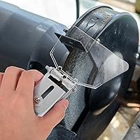 Vista 3 de 2 protectores de ojos para banco, protector de banco de acero inoxidable con tornillos, cubierta protectora de ojos para banco