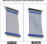 Vista 9 de PCIE Cable elevador, 7,5 pulgadas/7.5 in, 16 x Cable elevador de alta velocidad, tarjeta de extensión PCI Express Port GPU