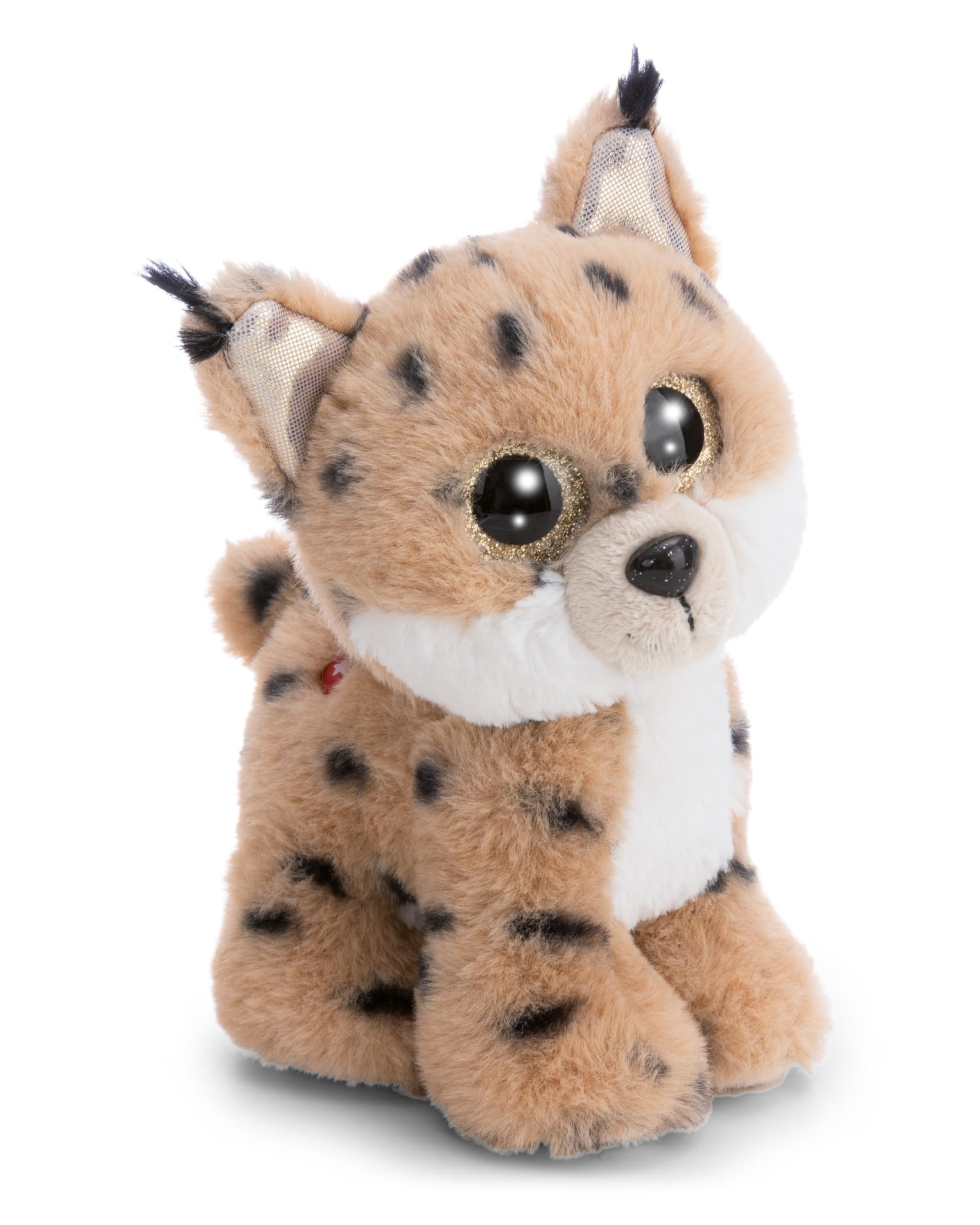 NICI GLUBSCHIS Lenzo the Lynx Soft Toy, Stuffed Animal Made of Soft Plush, Cute Plush Toy for Cuddling and Playing, for Children and Adults, Great Gift Idea, 15 cm, Brown โ 63054 โ image 1