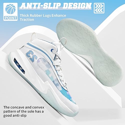 Miniatura 5 de ASHION Boys Girls Shoes Sneakers Kids Shoes Boy's Running Shoes for Kids Basketball Shoes Tennis Shoes Non-Slip Sneakers
