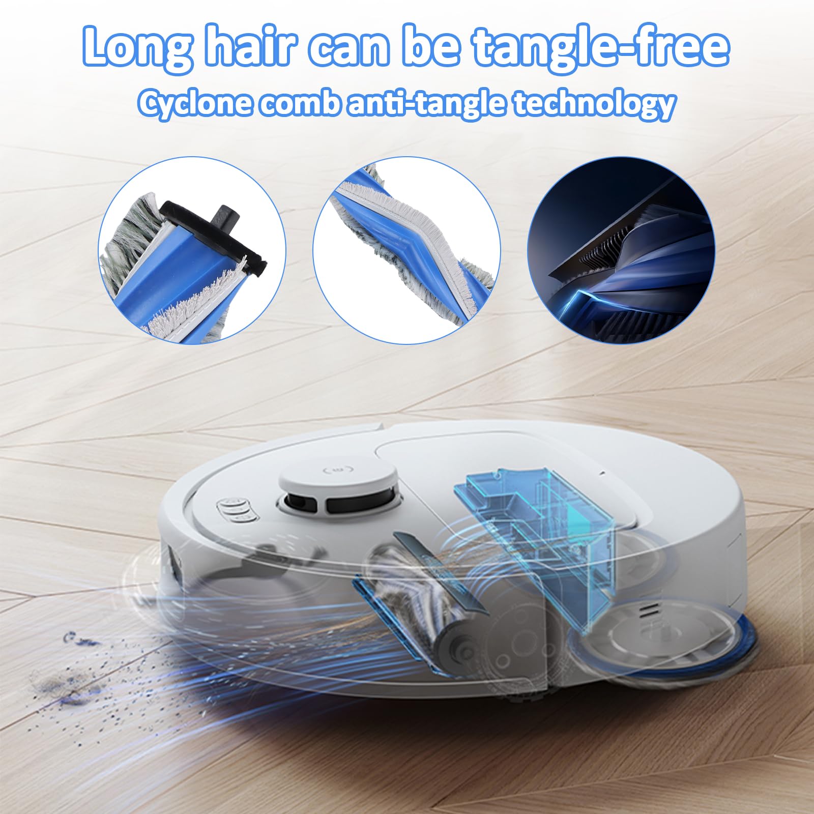 T30 Accessoires De Rechange Pour ECOVACS DEEBOT T30 PRO OMNI T30 Omni Aspirateur Robot 1 Brosse Principale 4 Filtres 4 Brosses Laterales 4 Serpillieres 4 Sacs A Poussiere Antibacteriens 91699731