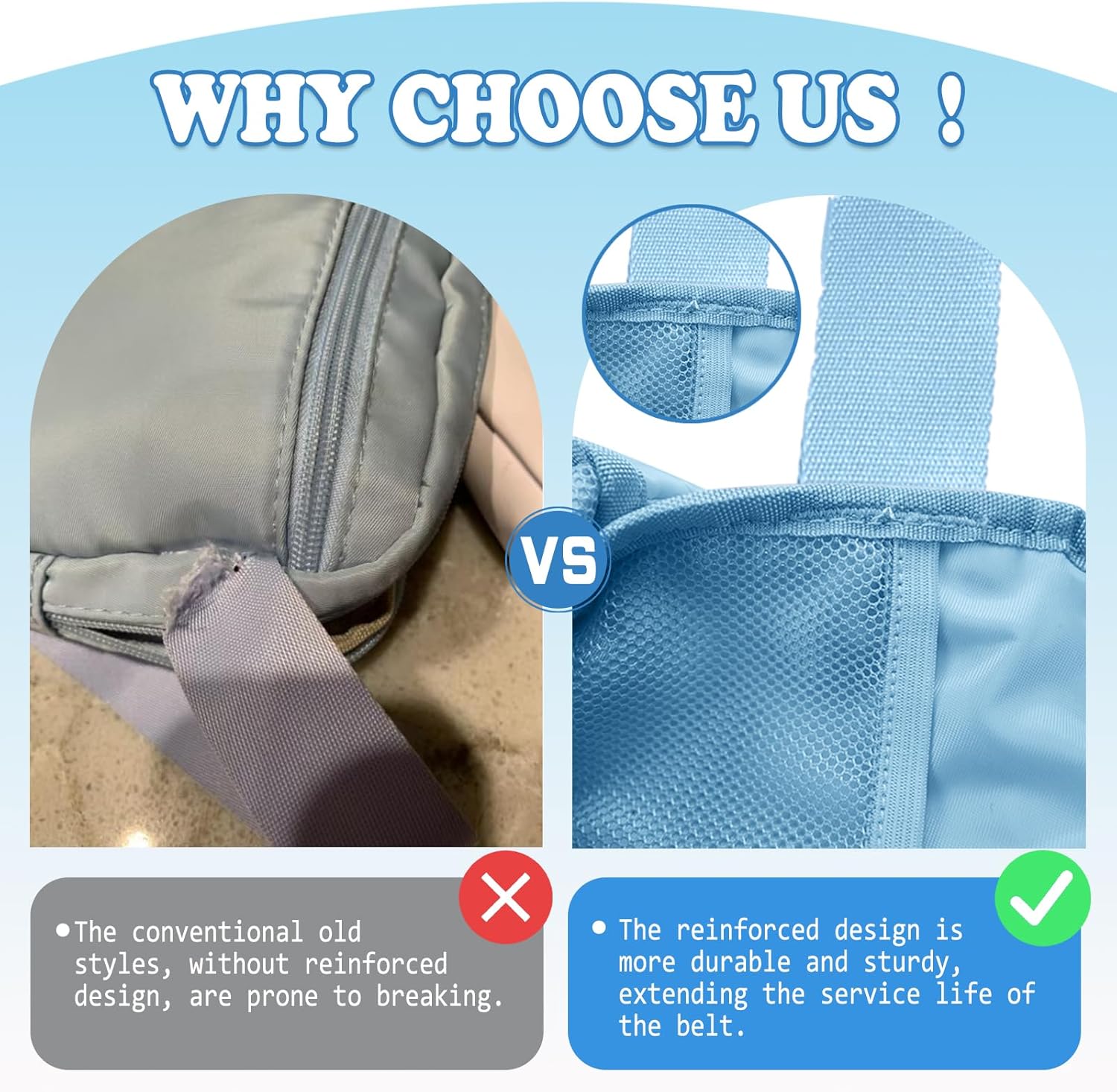 Birthday Gifts for 4 5 6 7 8 9 10 11 12 13 Year Old Girls, Crossbody Bags Fanny Pack with Initial Letter Patch Cute Stuff for Women Girls Teens (T, Blue) - Image 2