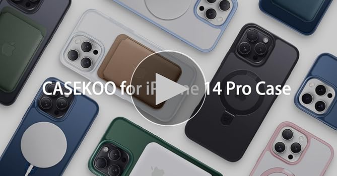 Amazon.com: CASEKOO Designed for iPhone 14 Pro Case with