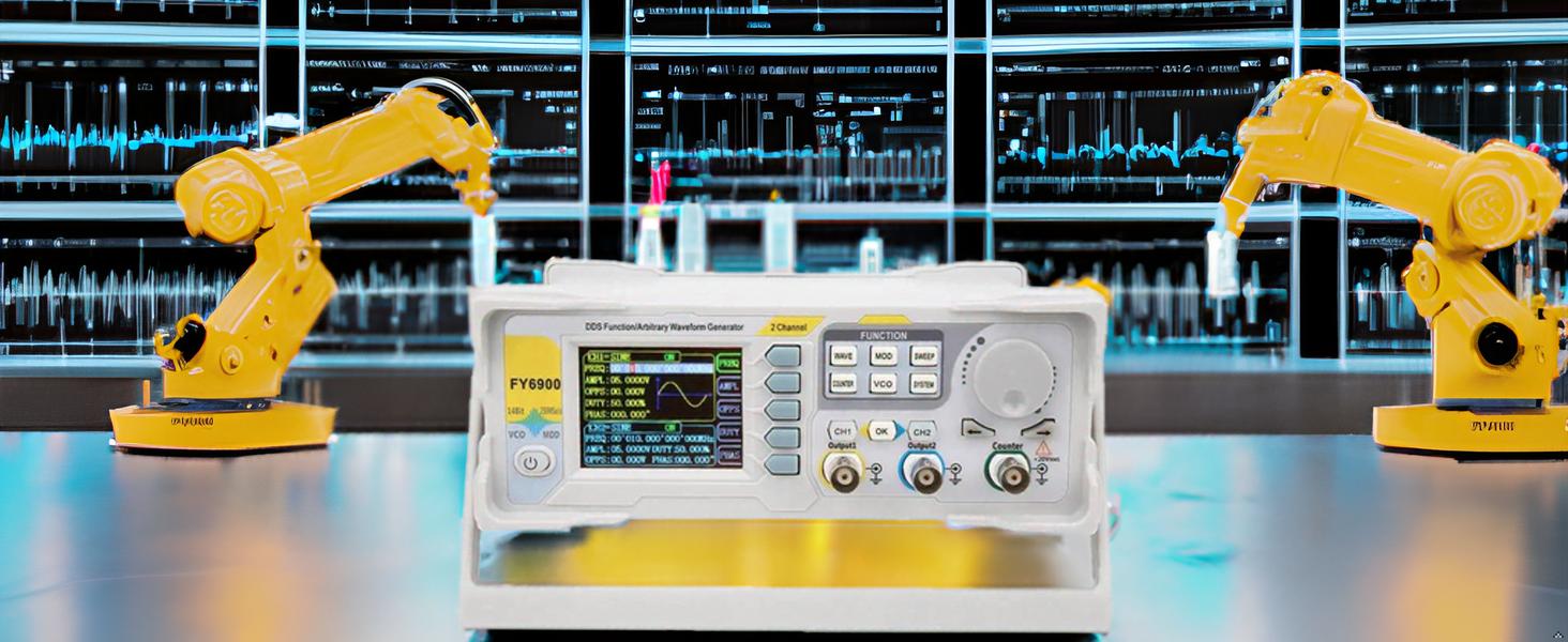 GuliTech FY6900 20/30/40/50/60/80/100MHz DDS Function Signal