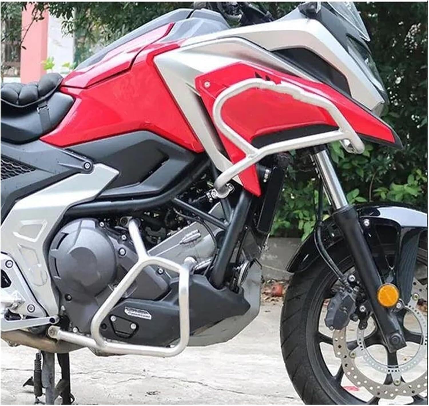 Barre protezione moto Per telaio barra di protezione superiore e inferiore per moto NC750X NC 750X 2021 2022 2023 per la del motore