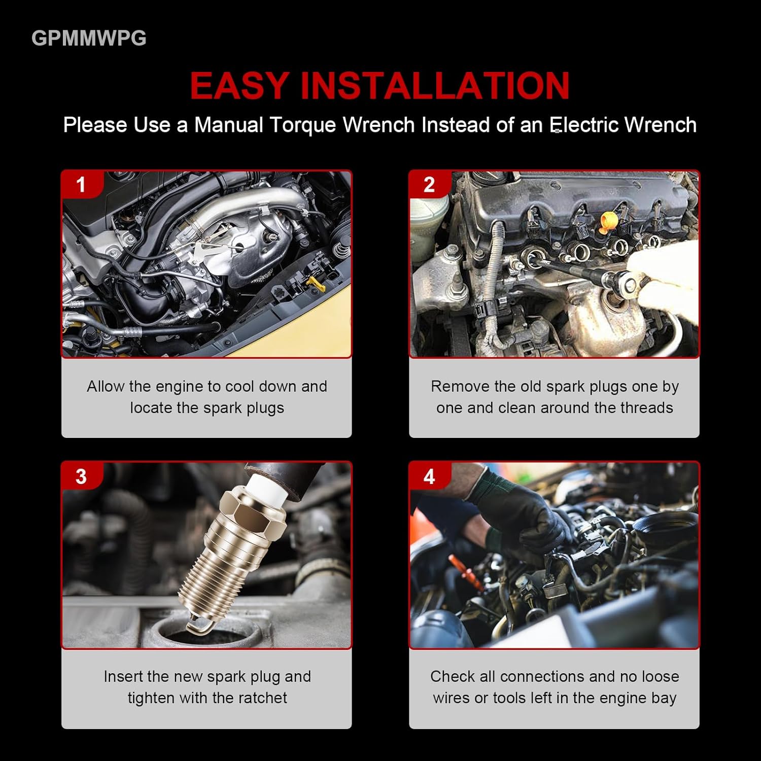 SP493 Iridium Spark Plug Compatible with Ford Explorer Expedition E150 E250 F150 F250 Econoline Club Wagon 4.6L 4.9L 5.4L 6.8L, for Navigator Mountaineer, Replace for SP479 AGSF22WM, 8 Pack